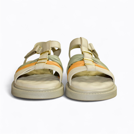 VIRENYS BEIGE WOMEN'S SANDALS