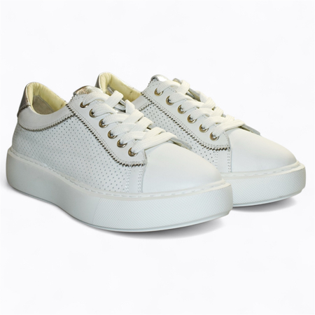 BIAŁE SNEAKERSY DAMSKIE ISERINA