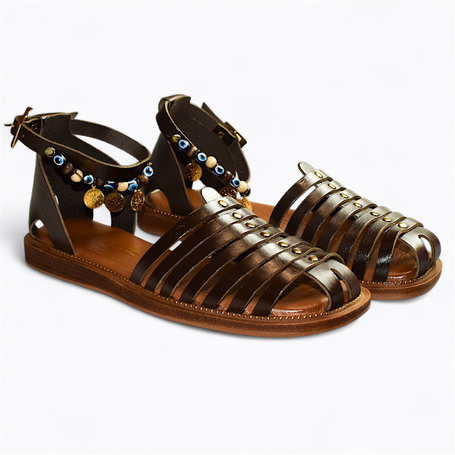 SORILYN WOMEN'S CHOCOLATE-COLORED SANDALS