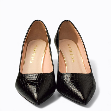 Skórzane czółenka damskie Lisandra