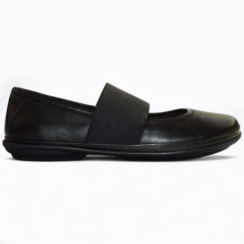 JORILNA WOMEN'S BLACK LOW-TOP SHOES