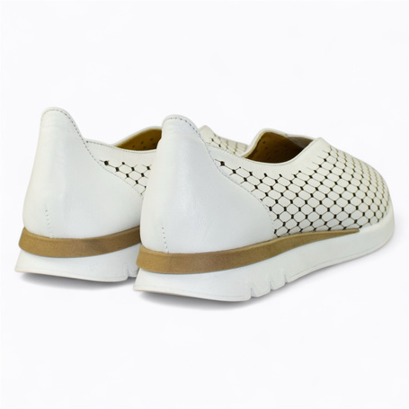 WHITE WOMEN'S LOW-TOP SHOES - UBRALIA