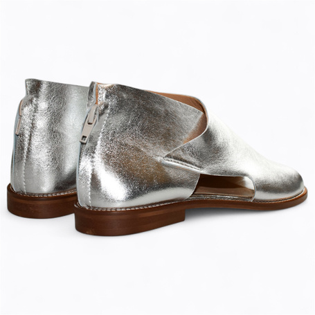 URSULA WOMEN'S SILVER SANDALS
