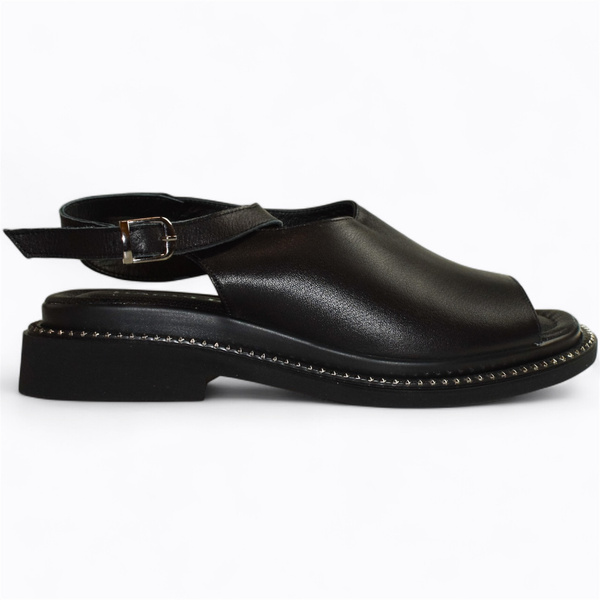 MEGDALI BLACK WOMEN'S SANDALS