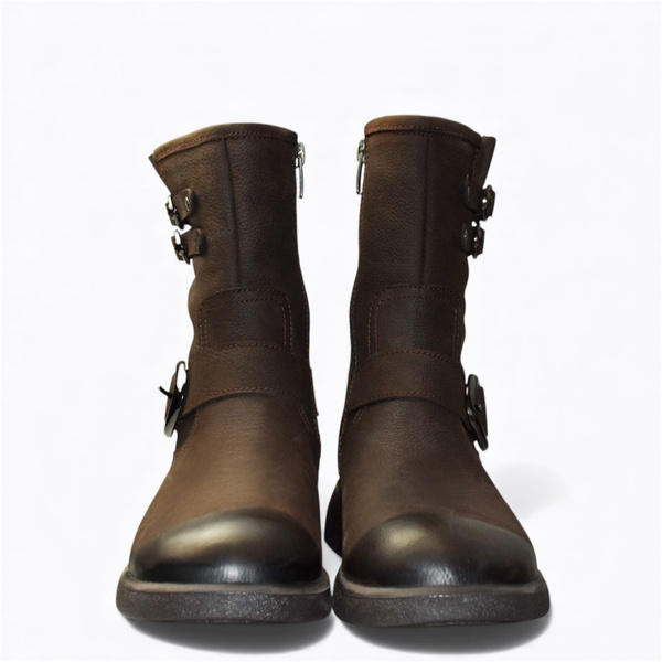 Davinia Women's Brown Leather Boots