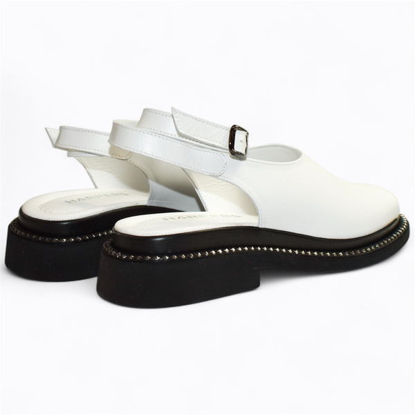 MEGDALI WHITE WOMEN'S SANDALS