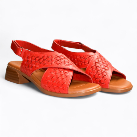 CASSIRA WOMEN'S RED SANDALS