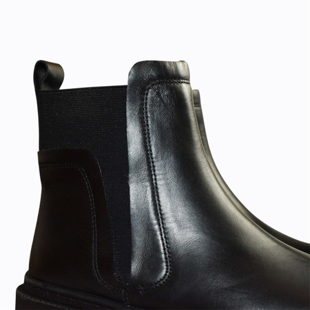 CZARNE BOTKI DAMSKIE INORITH