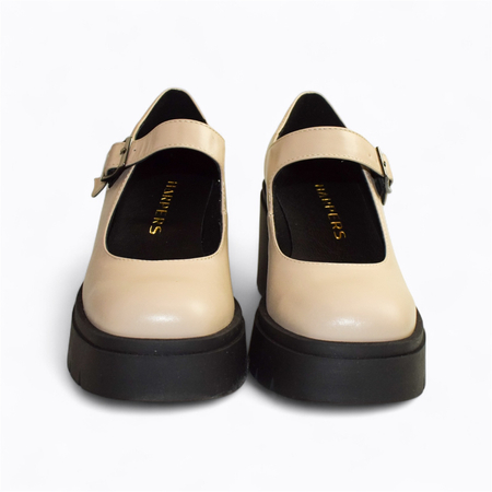 BEŻOWE PÓŁBUTY DAMSKIE CORBINA