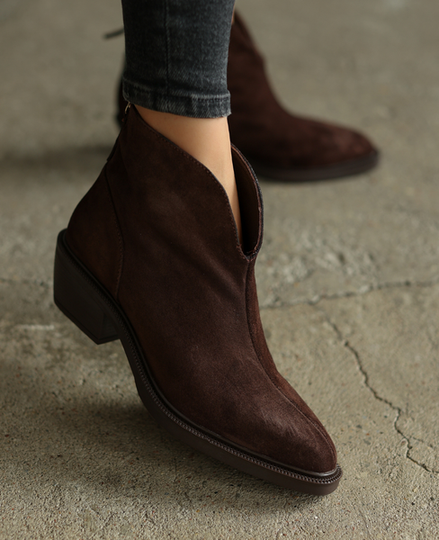 Viviana Women's Leather Chocolate-Brown Cowboy Boots