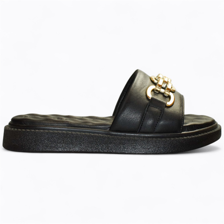 BLACK WOMEN'S FLIP-FLOPS BY VISEDRA