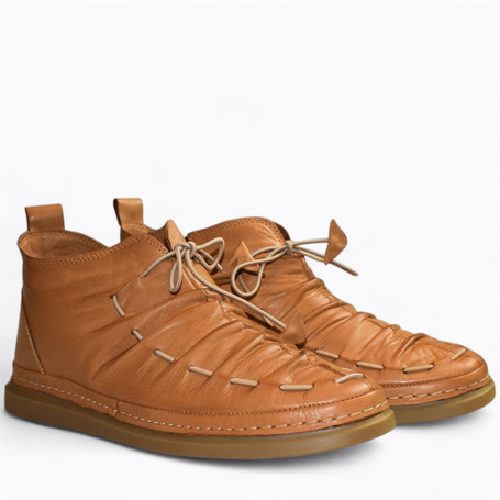 Lorenza Women's Red Leather Boots