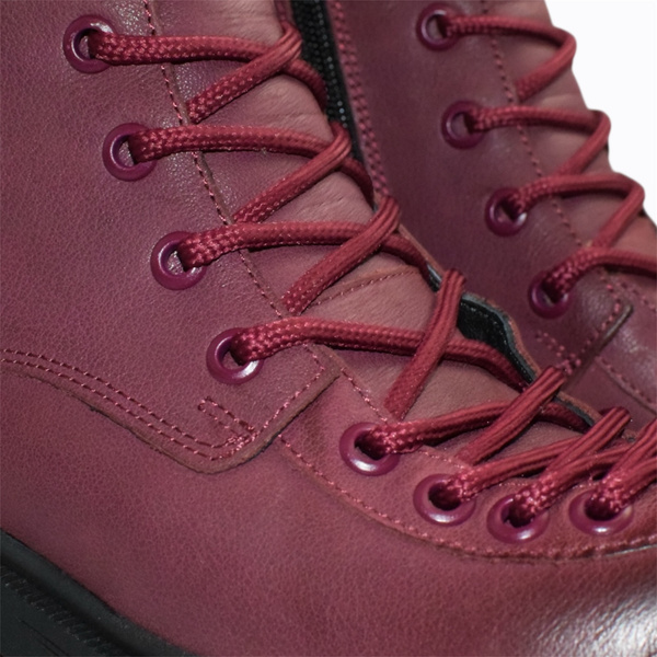 Orestia Women's Burgundy Leather Boots