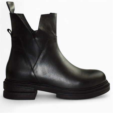 CZARNE BOTKI DAMSKIE SIMIREL