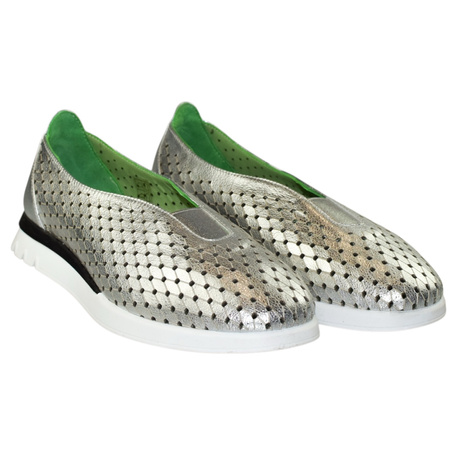 SILVER WOMEN'S SHOES FROM UBRALIA