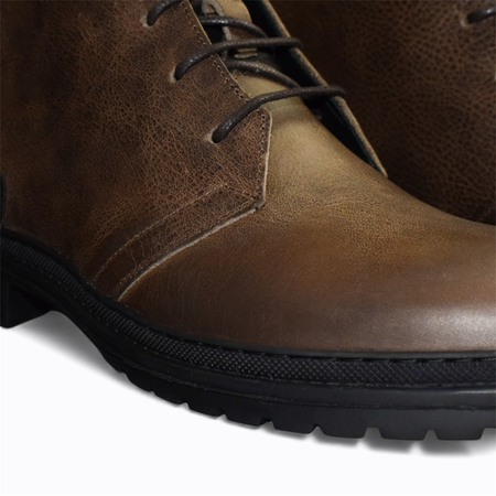 BRĄZOWE TRZEWIKI MĘSKIE DAVISON