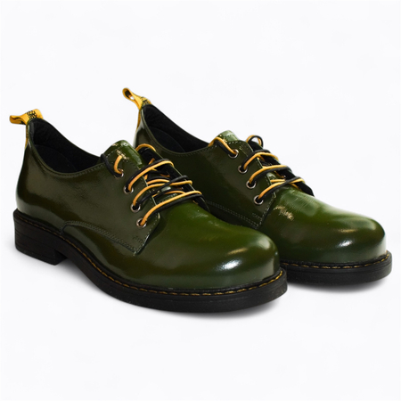 ZIELONE PÓŁBUTY DAMSKIE BLISERA