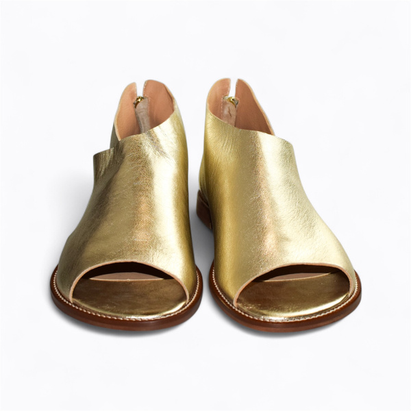 URSULA WOMEN'S GOLD SANDALS