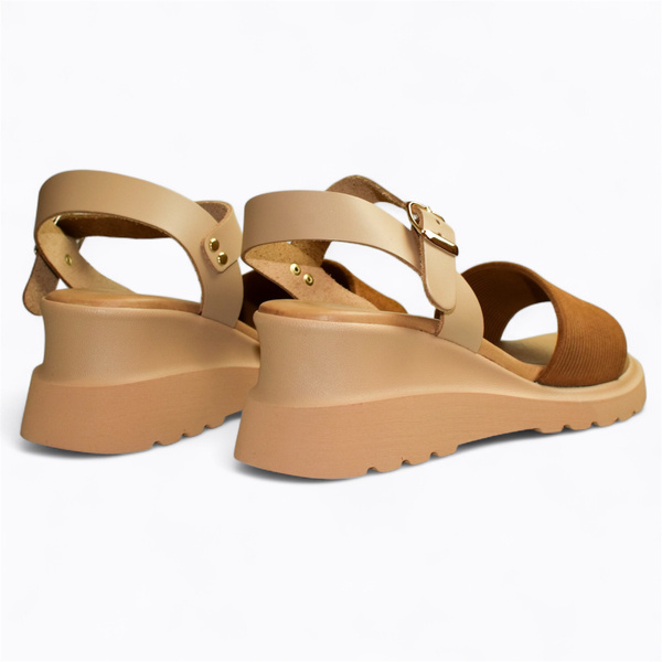 TIMORIA WOMEN'S TAUPE SANDALS