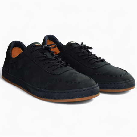 SILVIAN MEN'S NAVY BLUE LOW-TOP SHOES
