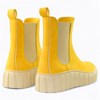 ŻÓŁTE BOTKI DAMSKIE MAVIS