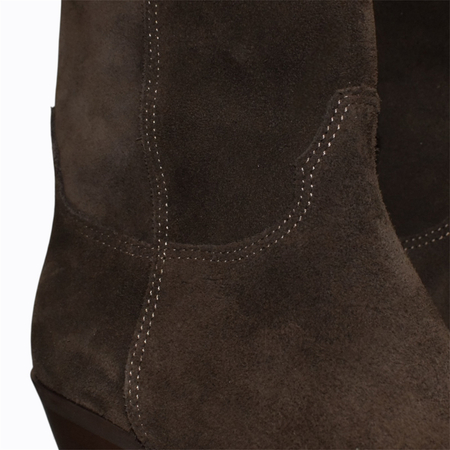 BRĄZOWE KOWBOJKI DAMSKIE GILLIA