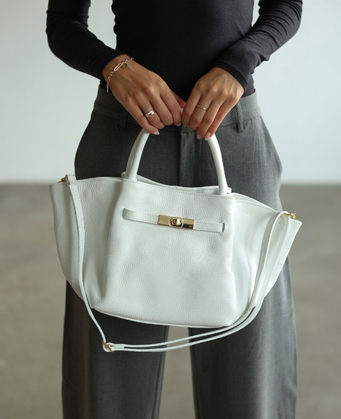 Trebeca Biel - Medium Leather Shopper Bag