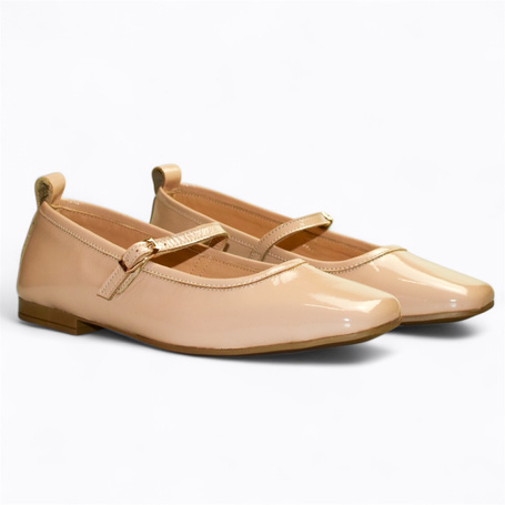 Irlinda Women's Taupe Leather Loafers
