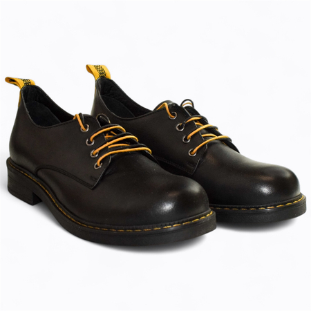 CZARNE PÓŁBUTY DAMSKIE BLISERA