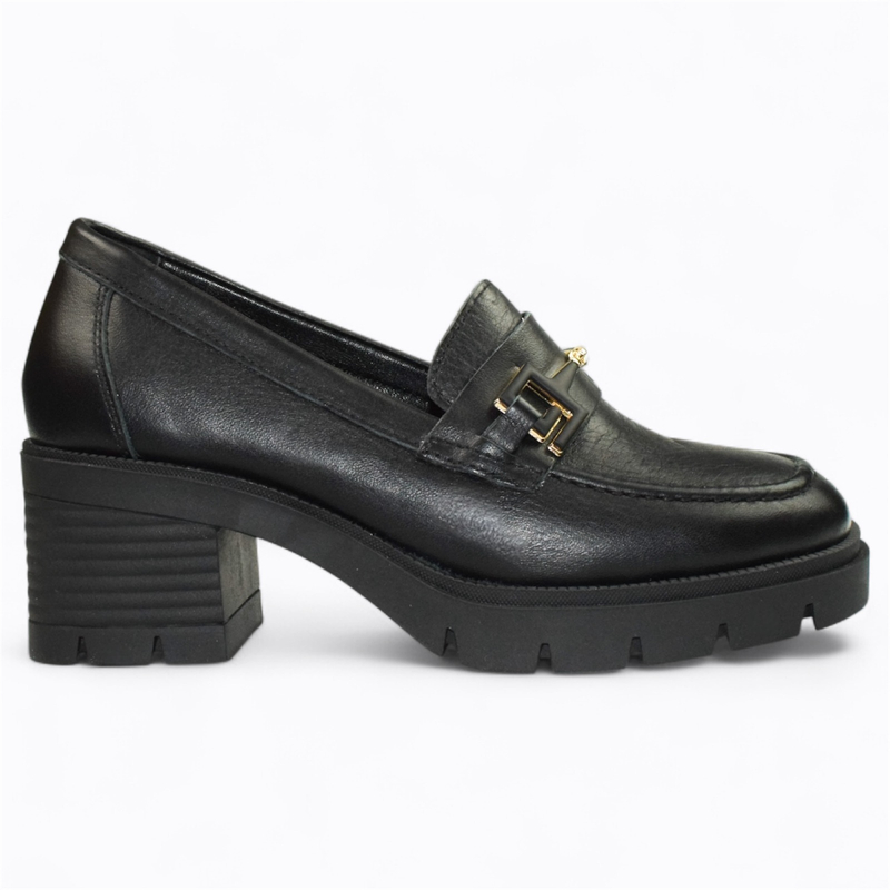 CZARNE PÓŁBUTY DAMSKIE ELORISA