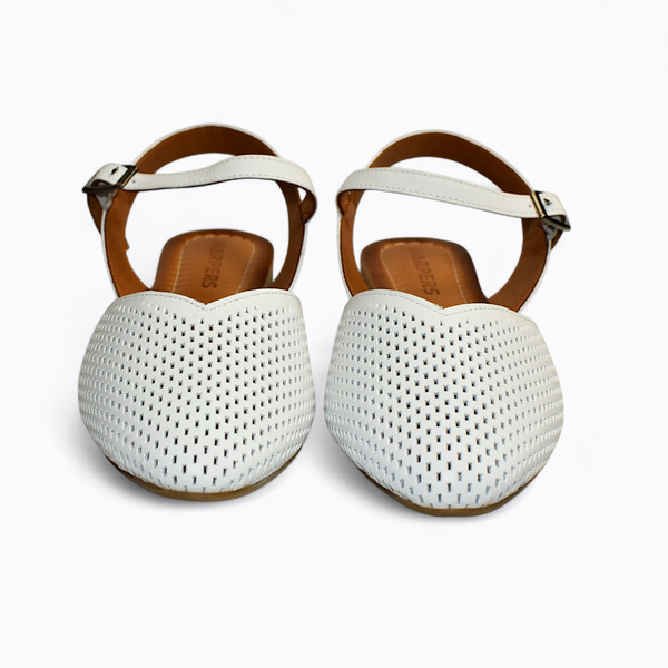 LAVERIA WHITE WOMEN'S SANDALS