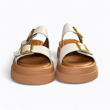 LESLIRA WHITE WOMEN'S FLIP-FLOPS