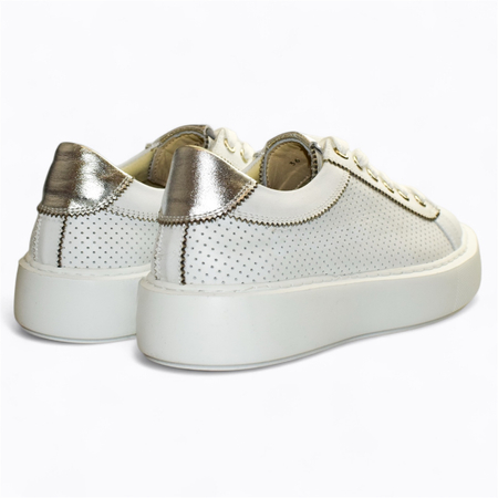 BIAŁE SNEAKERSY DAMSKIE ISERINA