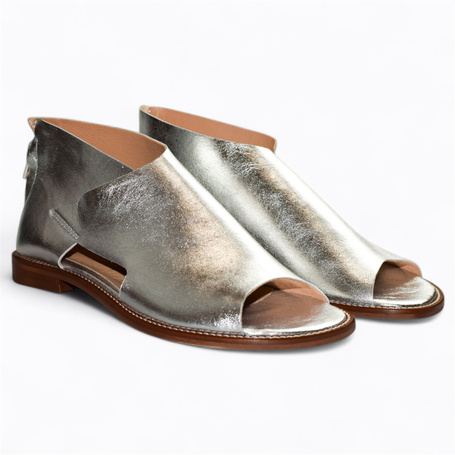 URSULA WOMEN'S SILVER SANDALS