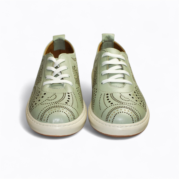 LANIVIA WOMEN'S MINT-COLORED LOW-TOP SHOES