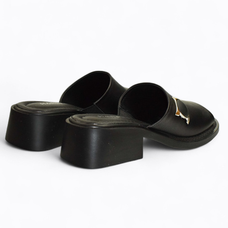 BLACK DONALDI WOMEN'S FLIP-FLOPS