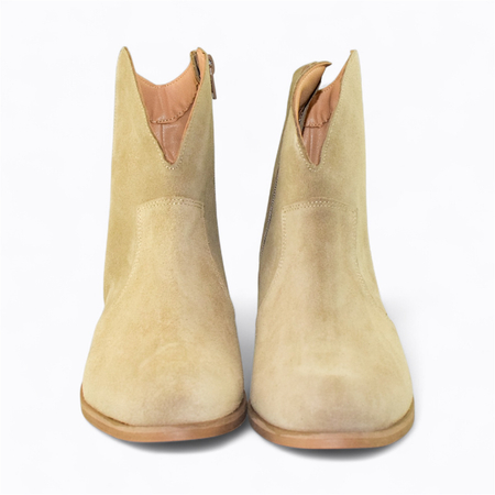 BEŻOWE KOWBOJKI DAMSKIE SEGUARA