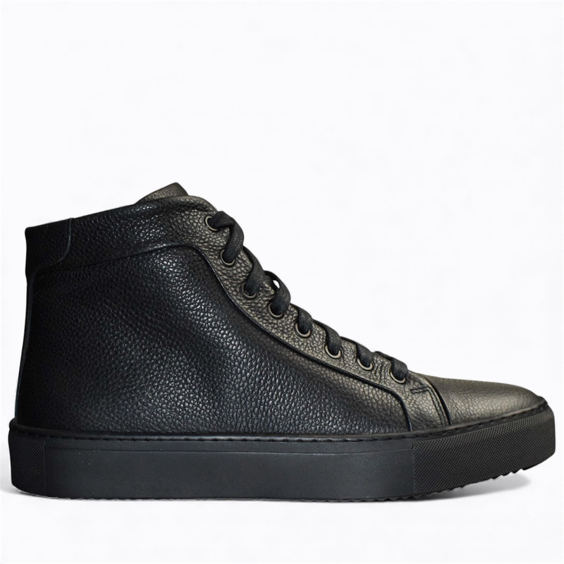 Dalbert Men's Black Leather Boots