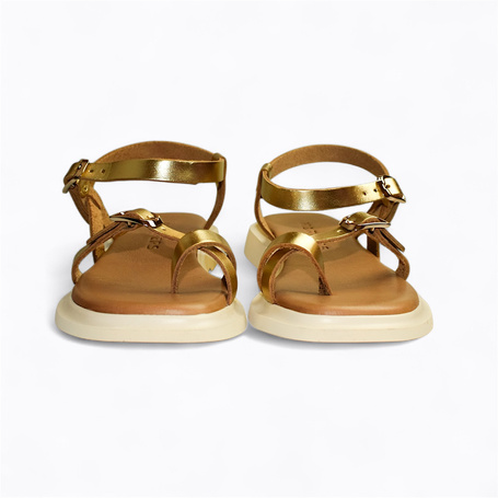 PREZINE WOMEN'S GOLD SANDALS