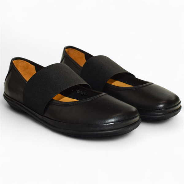 JORILNA WOMEN'S BLACK LOW-TOP SHOES