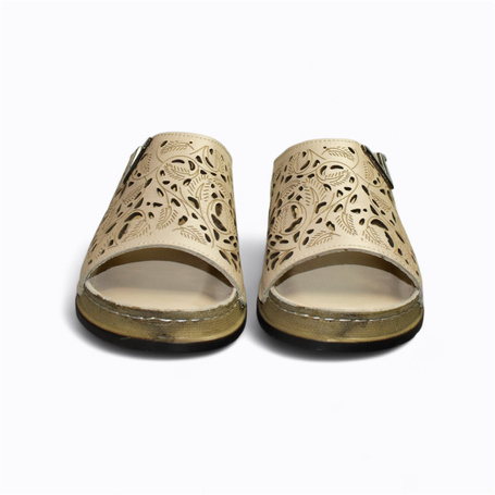 ZILVARA GRAY WOMEN'S FLIP-FLOPS