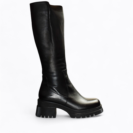 CZARNE KOZAKI DAMSKIE BEMIRIA