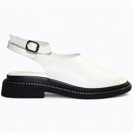 MEGDALI WHITE WOMEN'S SANDALS