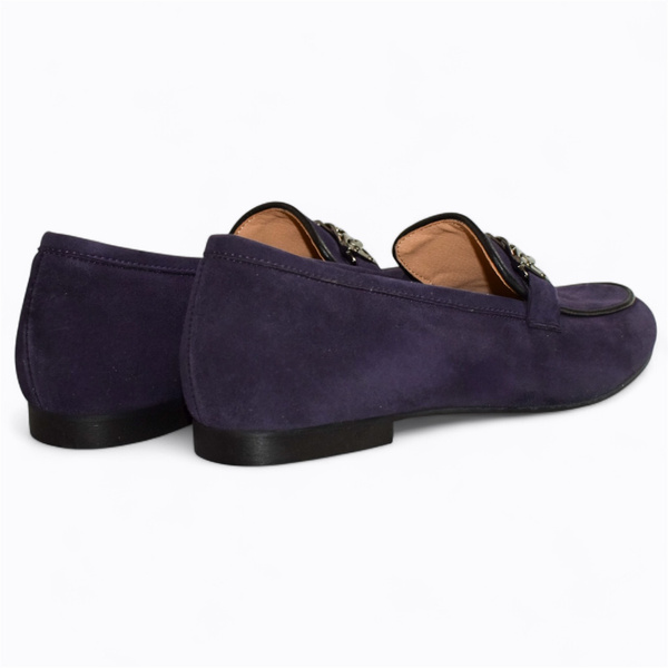STEFFE WOMEN'S PLUM-COLORED LOW-TOP SHOES