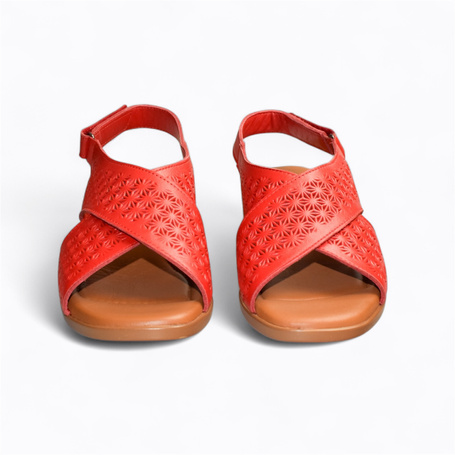 CASSIRA WOMEN'S RED SANDALS