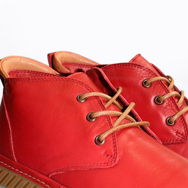 Jamiria Women's Red Leather Boots