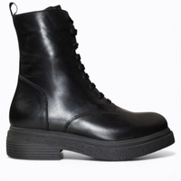 CZARNE TRZEWIKI DAMSKIE BRILITA