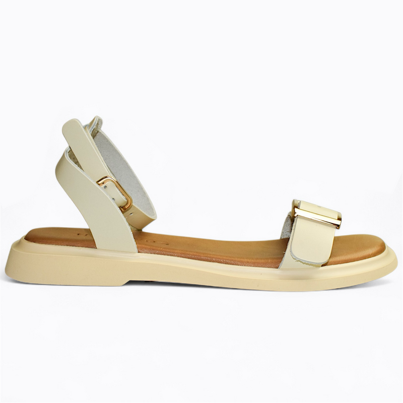 GRAVONA BEIGE WOMEN'S SANDALS