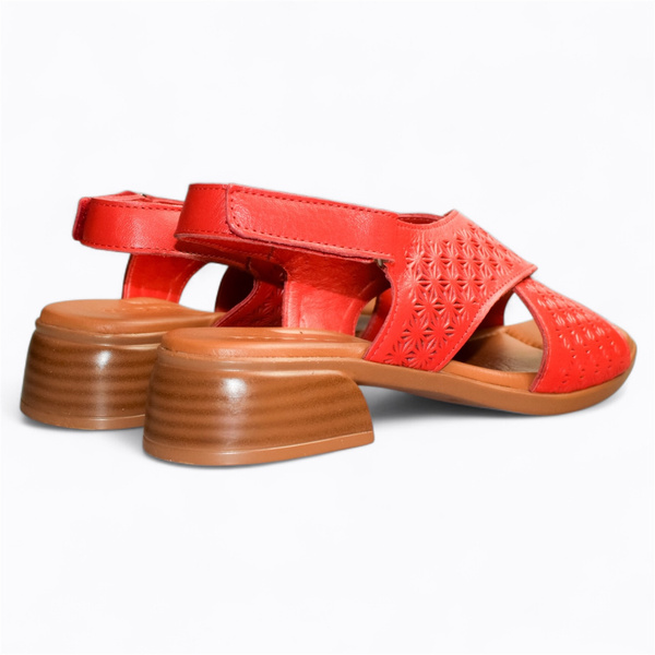 CASSIRA WOMEN'S RED SANDALS