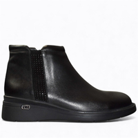 CZARNE BOTKI DAMSKIE BAREFOOT SARVINA